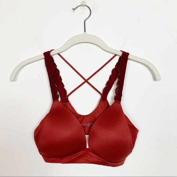 aerie Other - 🍩Aerie Sunnie Wireless Lace Trim Bralette 32C